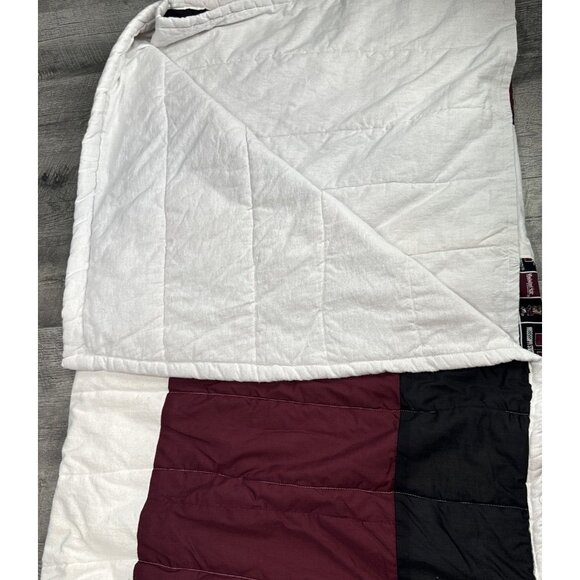 Mississippi State Bulldogs Comforter Bedspread Reversible TWIN College Dorm‎ Bed - Picture 3 of 6